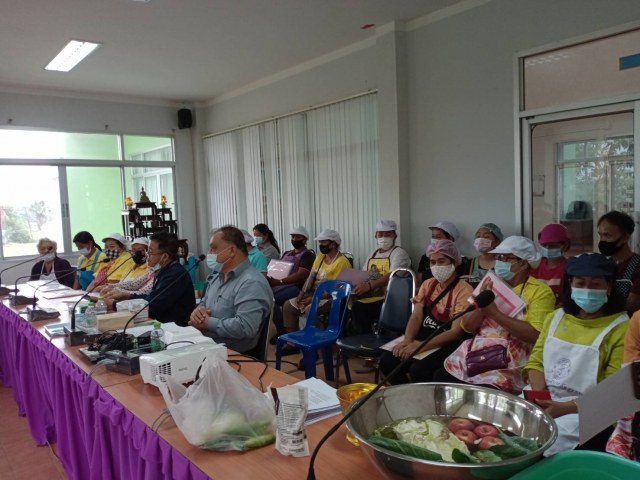 โครงการอบรมสุขาภิบาลสำหรับผู้สัมผัสอาหาร ปี 2563