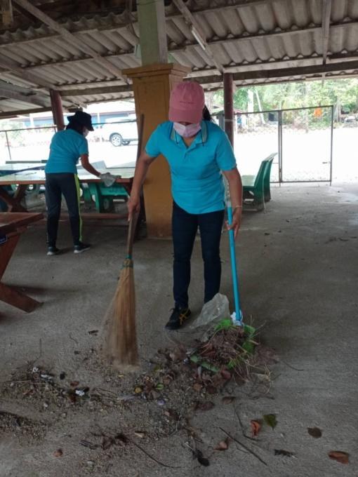 กิจกรรมทำความสะอาด (Big Cleaning Day) วัด ประชา รัฐ สร้างสุข เพื่อเฉลิมพระเกียรติฯ
